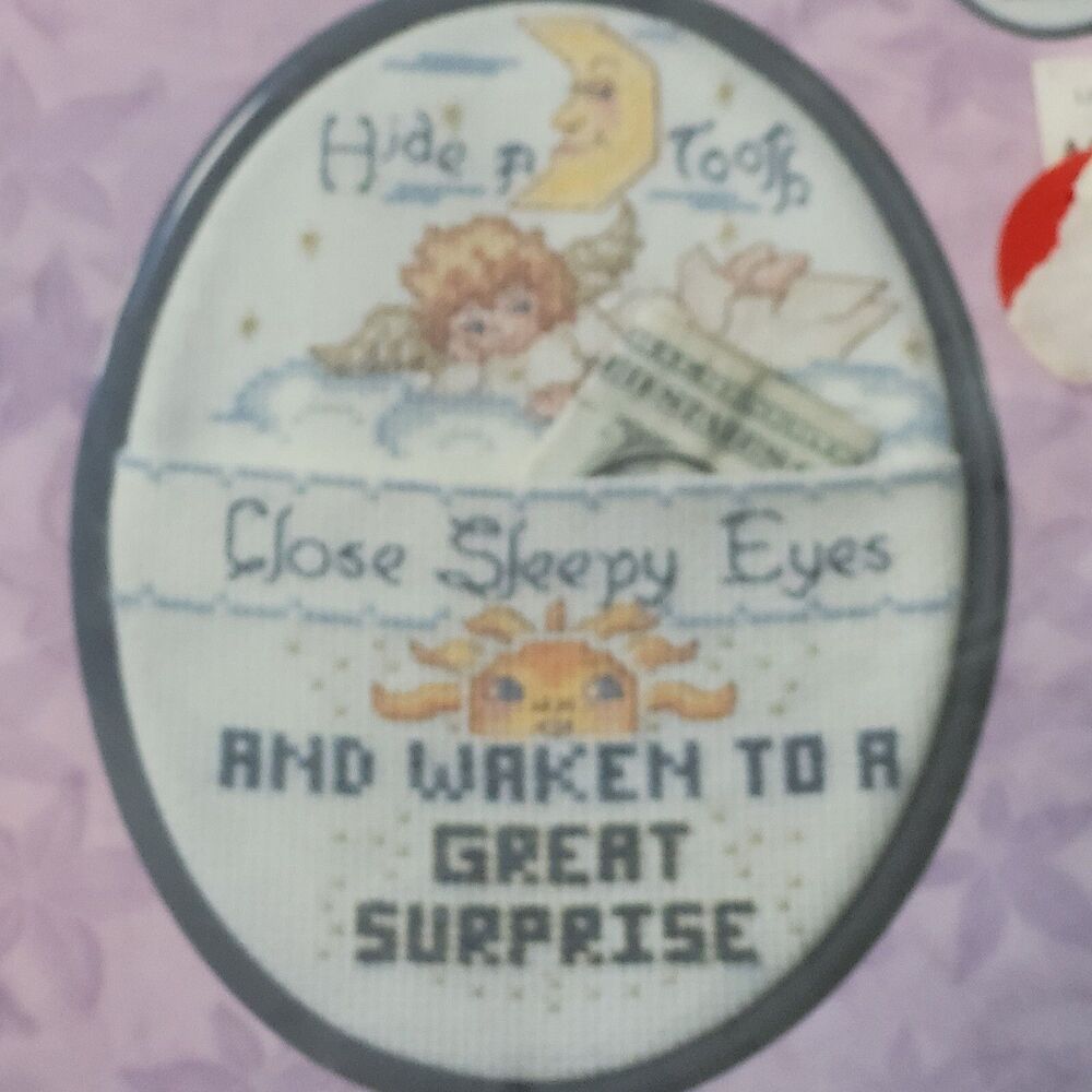 Bucilla Cross Stitch Kit 42917 Tooth Fairy 2001 Vintage
